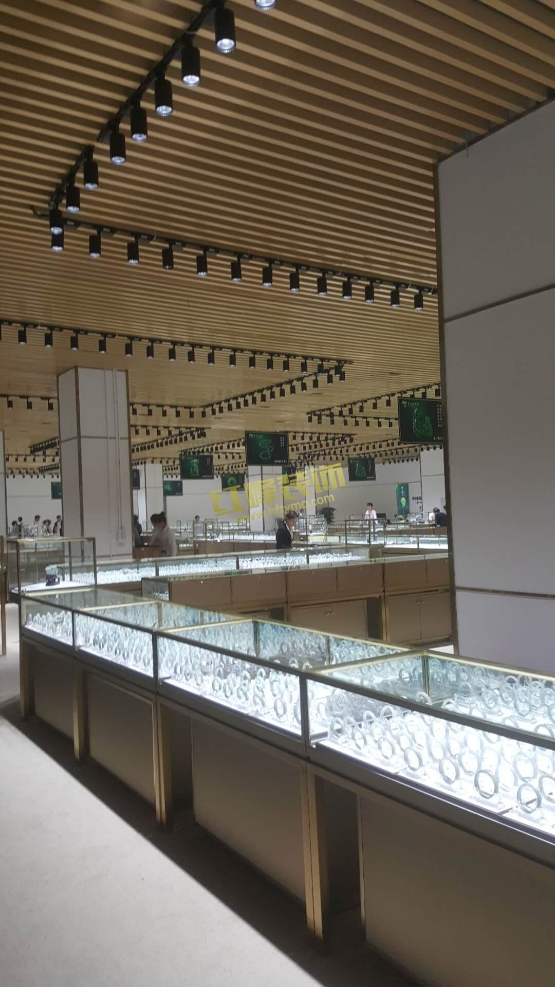 铝双喜铝方通案例-厦门空港自贸 碧凝阁翡翠